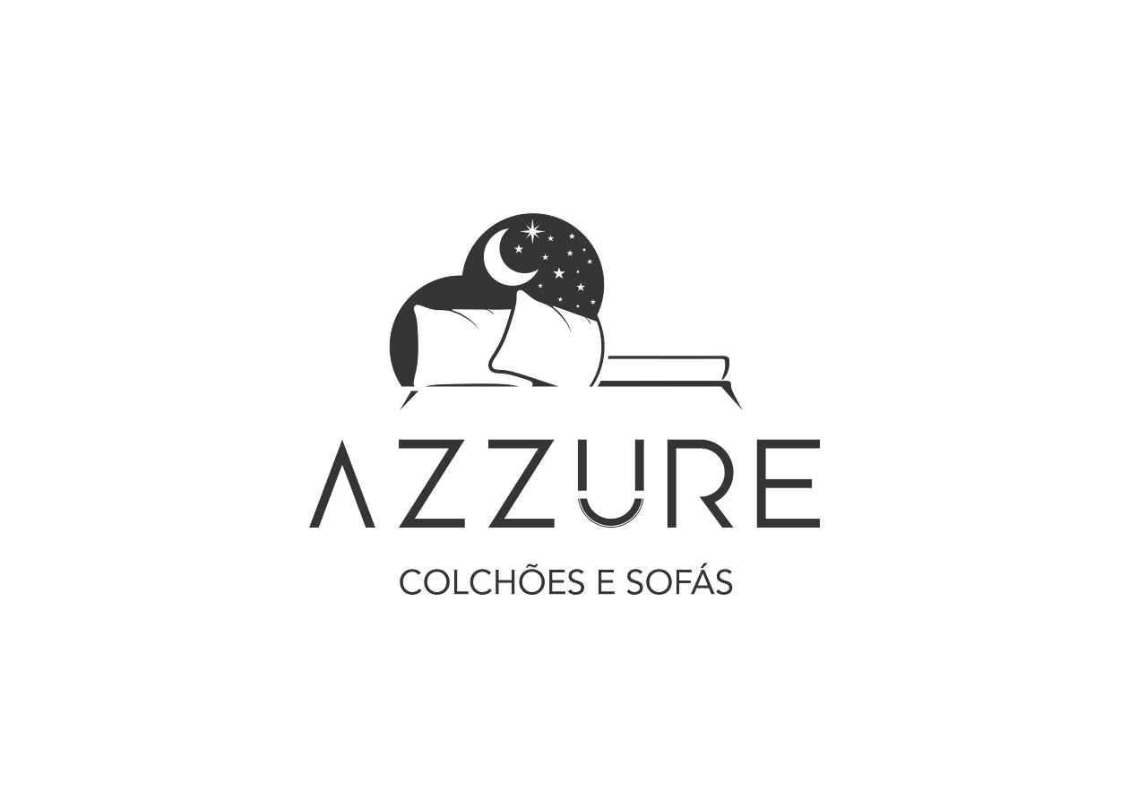 Logomarca Azzure Colchões e Sofás